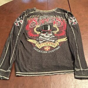 Affliction Reversible Thermal Shirt